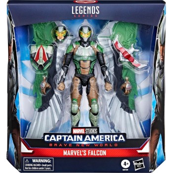 Hasbro Marvel Avengers legends series falcon, captain america: brave new world deluxe 15-cm action G0159 5010996222626