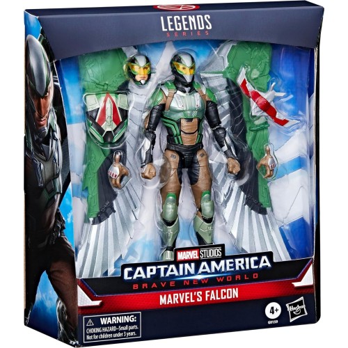 Hasbro Marvel Avengers legends series falcon, captain america: brave new world deluxe 15-cm action G0159 5010996222626