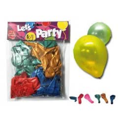 Toys-shop Choice Balloon Let`S Party 50 Μπαλόνια Με Τρόμπα JZ045620 6990416456208