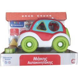 Baby Clementoni Λαμπάδα Βρεφικό Εκπαιδευτικό Μάκης Αυτοκινητάκης Για 9+ Μηνών 1000-63265 
