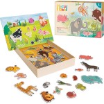 As company Happi Hobbi Happihobbi Animals 45 Educational Paper Magnets for 3+ Years 1029-64076 5203068640767