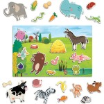 As company Happi Hobbi Happihobbi Animals 45 Educational Paper Magnets for 3+ Years 1029-64076 5203068640767