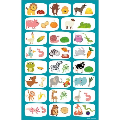 As company Happi Hobbi Happihobbi Animals 45 Educational Paper Magnets for 3+ Years 1029-64076 5203068640767
