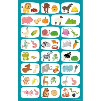 As company Happi Hobbi Happihobbi Animals 45 Educational Paper Magnets for 3+ Years 1029-64076 5203068640767