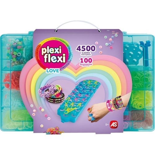 As company As Plexi Flexi Love Large Case With 4500 Tires and 100 Accessories for Ages 5+ 1080-25575 5203068255756