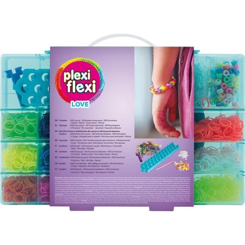 As company As Plexi Flexi Love Large Case With 4500 Tires and 100 Accessories for Ages 5+ 1080-25575 5203068255756