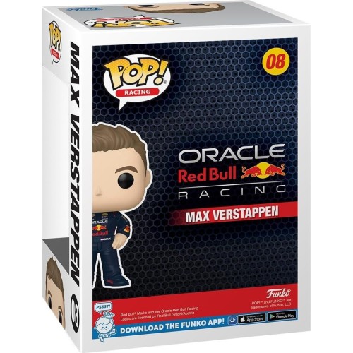 Funko Pop! Racing: Oracle Red Bull Racing - Max Verstappen  With Helm 08 Φιγούρα Βινυλίου 094096 889698805803