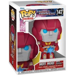 Funko pop! vinyl: transformers - hot rod with matrix - transformers classic - col 101470 889698841207