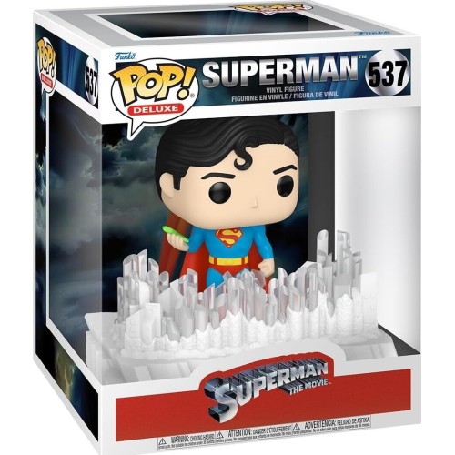 Funko DC Superman Pop! Deluxe: Superman The Movie - Superman (Fortress Of Solitude) 537 Φιγούρα Βινυλίου 101444 889698807623