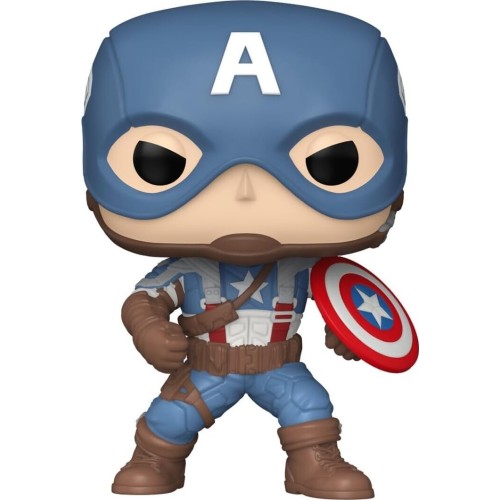 Funko Marvel Avengers Pop! Marvel: The Infinity Saga - Captain America (The First Avenger) 1476 Bobble-Head Φιγούρα Βινυλίου 101