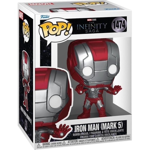 Funko Marvel Avengers pop! marvel: mcu archives – im2 mrk 5 - iron man - collectable vinyl figure 100999 889698837897