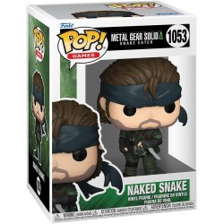 Funko pop! games: metal gear - naked solid snake - metal gear solid - collectable 101445 889698849265