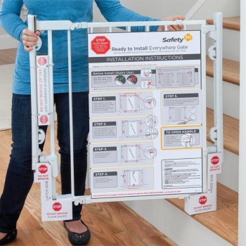 SAFETY 1st 1st πόρτα ασφαλείας ready to install λευκή 73,7 x 106,6 cm U01-GA110-00 884392611613