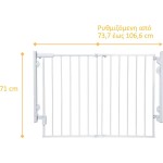 SAFETY 1st 1st πόρτα ασφαλείας ready to install λευκή 73,7 x 106,6 cm U01-GA110-00 884392611613