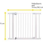 SAFETY 1st 1st Easy Install Auto-close White 74 x 96.5 cm U01-GA099-00 884392603342