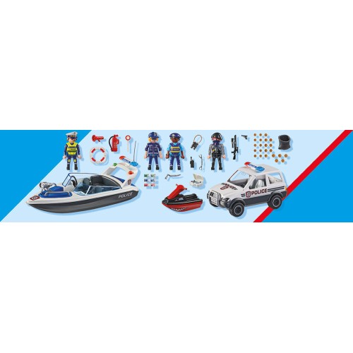 Playmobil Θαλάσσια Αστυνομική Καταδίωξη 71570 4008789715708