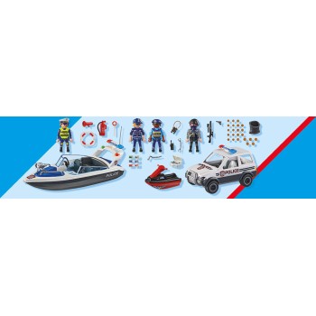 Playmobil Θαλάσσια Αστυνομική Καταδίωξη 71570 4008789715708