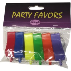 fun world Σφυρίχτρα Με Κορδόνι 6 Χρώματα 7782 5212007502301