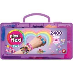 As company Plexi Flexi LOVE Case 2400 Rubber Bands & 30 Accessories (Assort Of 2 Colors) 1080-25573 5203068255732