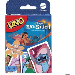 Mattel Disney Stitch Games UNO Disney's Lilo and Stitch JCC10 194735267859