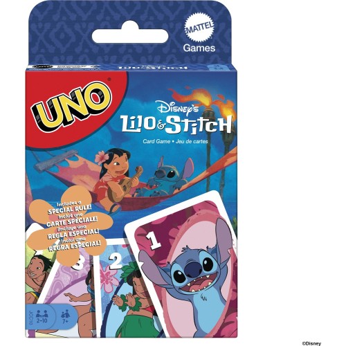 Mattel Disney Stitch Games Επιτραπέζιο Παιχνίδι Παιχνίδι Καρτών Απόρριψη JCC10 194735267859
