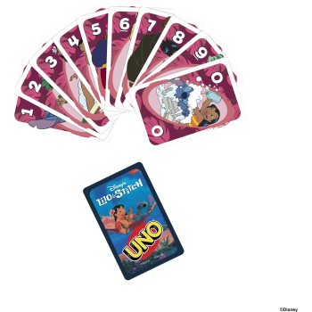 Mattel Disney Stitch Games Επιτραπέζιο Παιχνίδι Παιχνίδι Καρτών Απόρριψη JCC10 194735267859