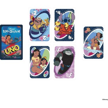 Mattel Disney Stitch Games Επιτραπέζιο Παιχνίδι Παιχνίδι Καρτών Απόρριψη JCC10 194735267859