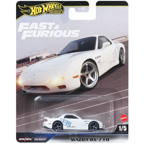 Mattel Hot Wheels Hw Premium - Fast And Furious Hw Mazda Rx-7 Fd Όχημα Παιχνίδι HNW46 / JBL93 194735263455