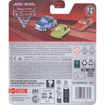 Mattel Cars Αυτοκινητάκια Cars Dc Grem Disney Pixar Cars Όχημα Παιχνίδι DXV29 / JDL77 194735287079