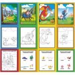 Real Fun Toys Μαθαίνω Ζωγραφική Aqua - Ιππότες 03.7065 5200392370650