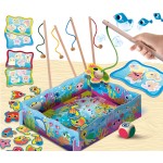Lisciani Montessori Wood Magnetic Fish fun 08.98354 8008324098354