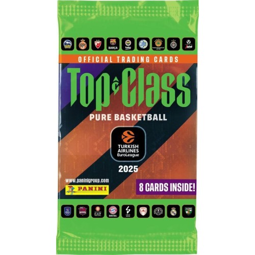 PANINI Euroleague Top Class Κάρτες PA.KA.EL.225 8051708023923