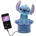 Lexibook Επιτραπέζιο Φωτάκι Νυχτός Με Ηχείο Disney Stitch  25.NS01D 3380743102146