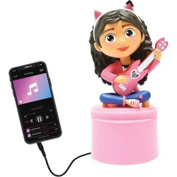 Lexibook Gabbys Dollhouse House Of Gabby Dolls, Night With Speaker, Soft Light, Battery, Pink Color, Single Size, Ns01gdh 25.NS0