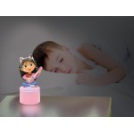 Lexibook Gabbys Dollhouse House Of Gabby Dolls, Night With Speaker, Soft Light, Battery, Pink Color, Single Size, Ns01gdh 25.NS0