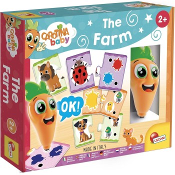 Lisciani Baby The Farm Φάρμα Με Carotina Στυλό 10.107308 8008324107308
