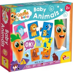 Lisciani Baby Animals Μωρά Ζωάκια Με Carotina Στυλό 10.107285 8008324107285