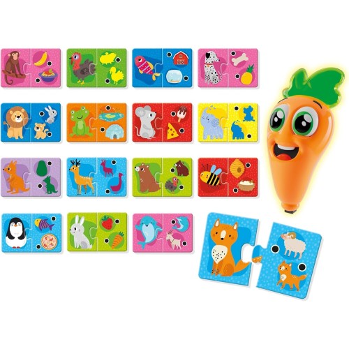 Lisciani Baby Animals Μωρά Ζωάκια Με Carotina Στυλό 10.107285 8008324107285