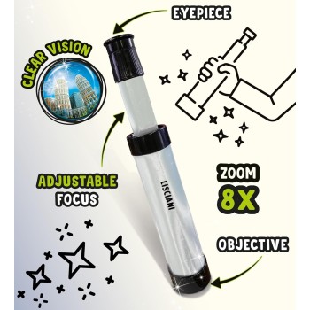 Lisciani games - im a genius micro -telescope, 110285 09.110285 8008324110285