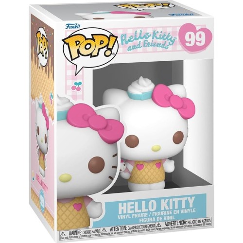 Funko Pop! Sanrio: Hello Kitty And Friends - Hello Kitty (Ice Cream) N.99 Συλλεκτική Φιγούρα Βινυλίου 101017 889698836944
