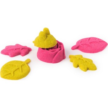 Spin Master kinetic sand, squishblossom blooming flower with 227g  yellow and pink play 106277 681147043015