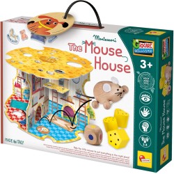 Lisciani Παίζουμε & Μαθαίνουμε Montessori Baby Wood Το Σπίτι Του Ποντικού 08.107315 8008324107315