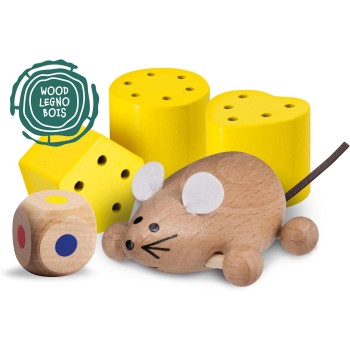 Lisciani Παίζουμε & Μαθαίνουμε Montessori Baby Wood Το Σπίτι Του Ποντικού 08.107315 8008324107315