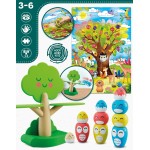Lisciani Game-Montessori Baby Wood Tree Balancing, 105397, Multicolor, Single Size 08.105397 8008324105397