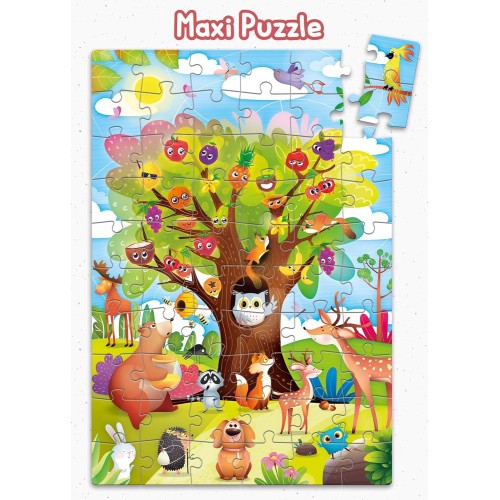 Lisciani Montessori Baby Happy Birds Ξύλινο Δέντρο Ισορροπίας 08.105397 8008324105397