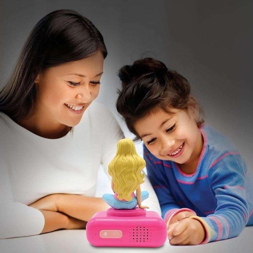 Lexibook Barbie Nightlight Alarm Clock, Sounds And Melodies, LCD Backlit Screen, Luminous, Snooze, Pink 25.RL800BB 3380743101927