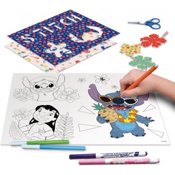 Lisciani Disney Stitch Stitch Drawing School With Light Table 27.107582 8008324107582