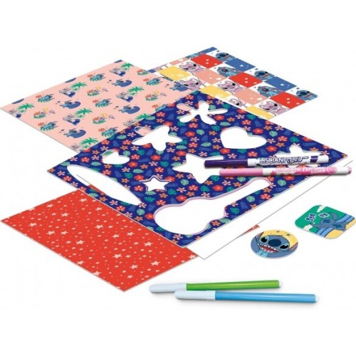 Lisciani Disney Stitch Σχολή Ζωγραφικής Με Φωτεινό Πίνακα 27.107582 8008324107582