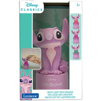 Lexibook Disney Stitch Childrens Light Angel Night 25.NS01D1 3380743108094