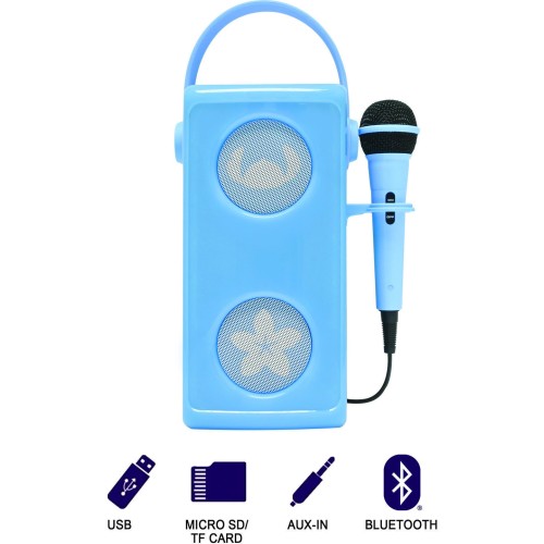 Lexibook Disney Stitch Speaker With Karaoke Stitch Microphone 25.BTP185DZ 3380743107004